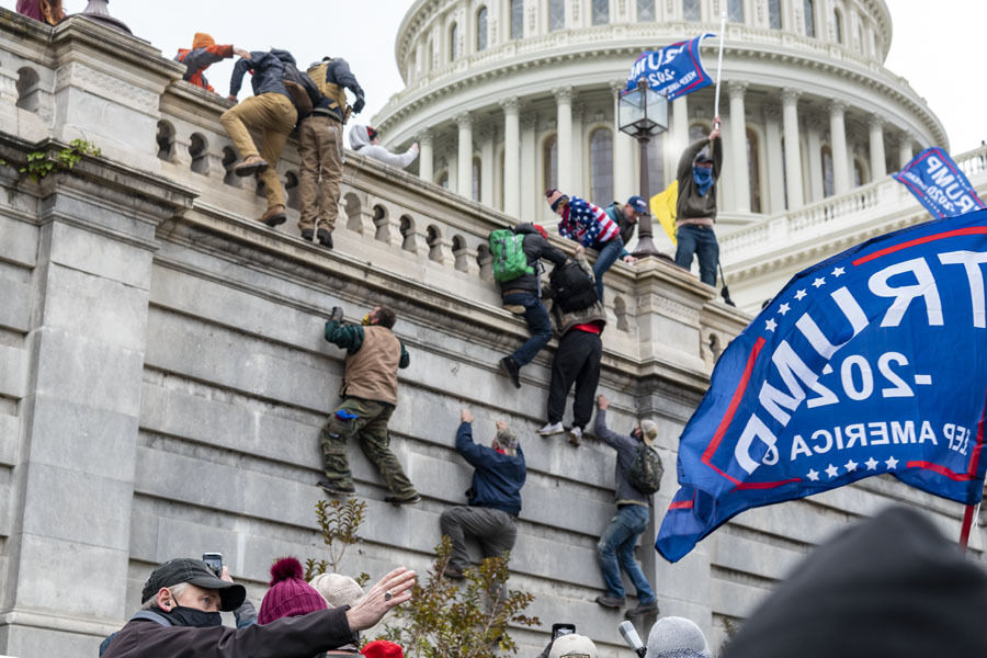 Trump people at capitol